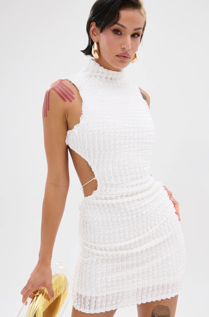 Night On The Town Strappy Mini Dress