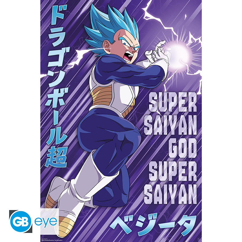 DRAGON BALL SUPER Poster Vegeta (91.5x61cm)