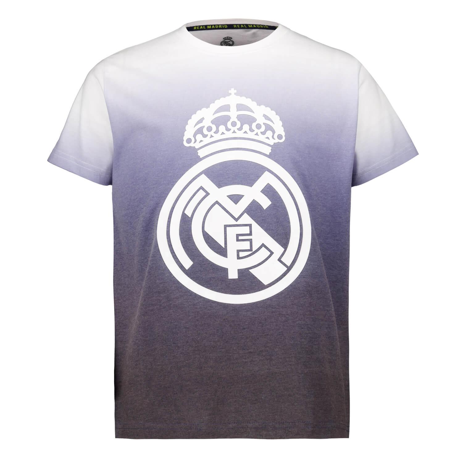 Kids T-Shirt Fan Kids Ombre Black Real Madrid