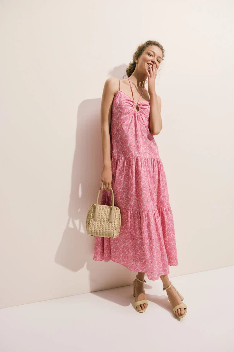 Petal Party Floral Lottie Maxi Dress