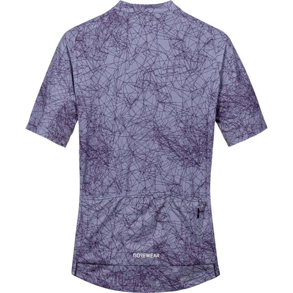 GOREWEAR Spirit Neuro Short Sleeve Jersey Women - amethyst grey / purple indigo DFDE