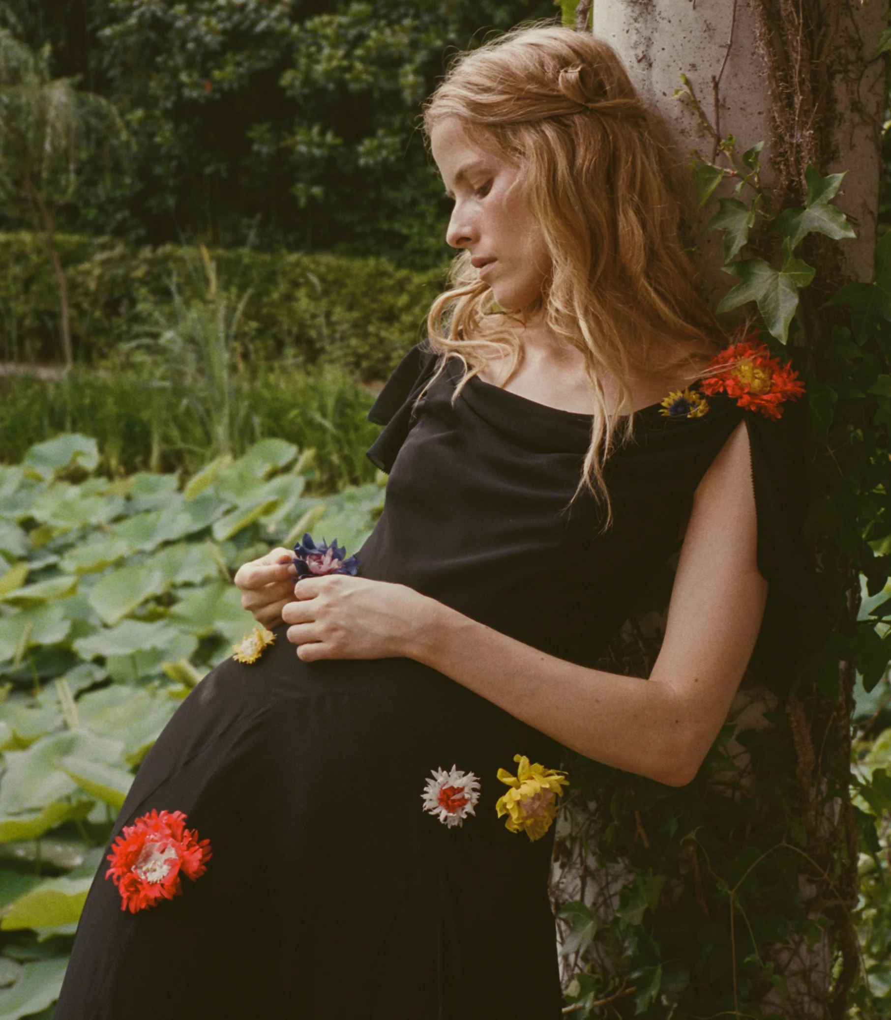 Orphina Maxi Dress - Black
