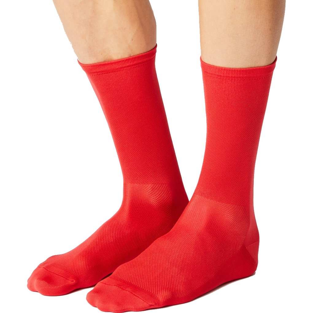 FINGERSCROSSED Classic Cycling Socks - Flamme Rouge #006