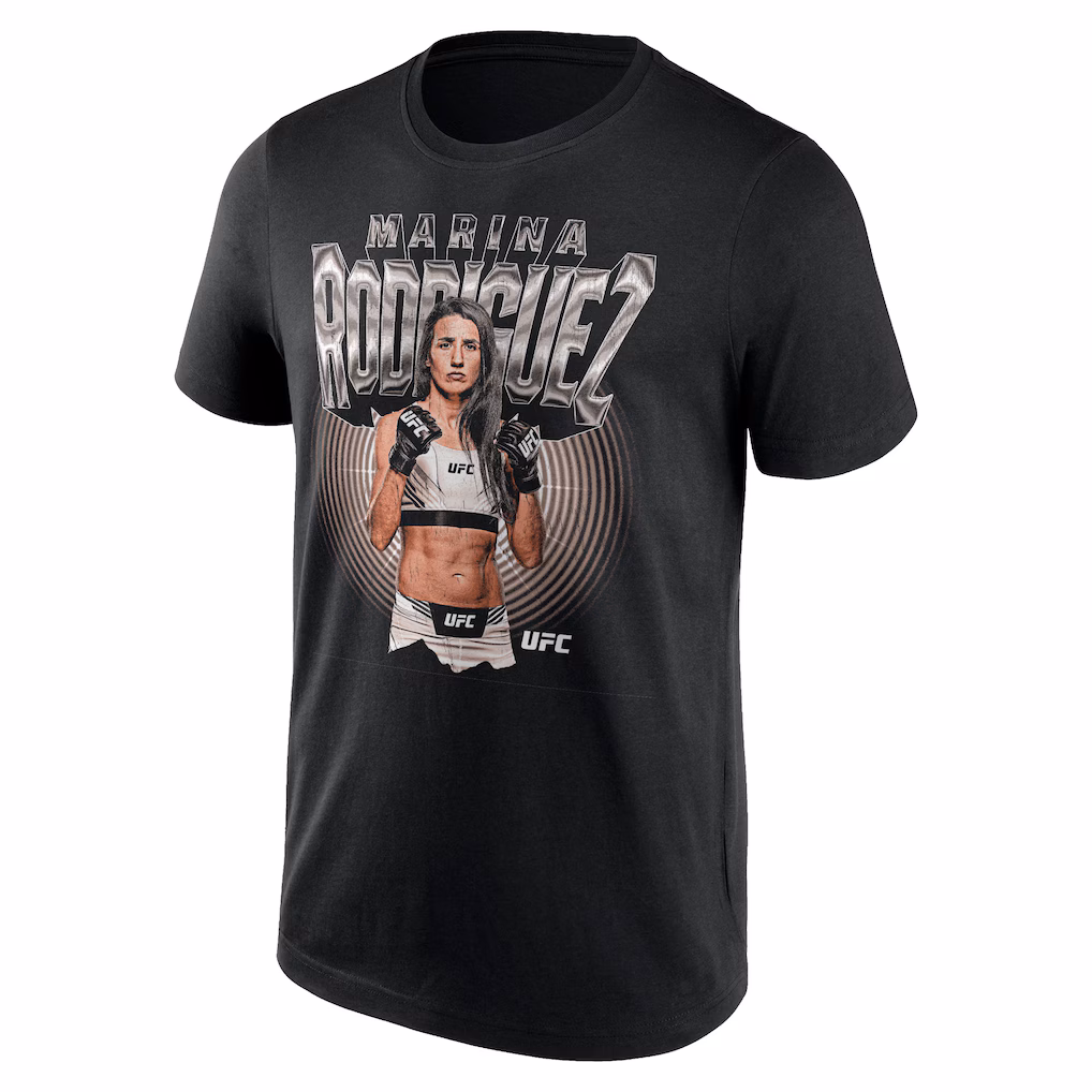 UFC Marina Rodriguez Pose T-Shirt - Black - Mens