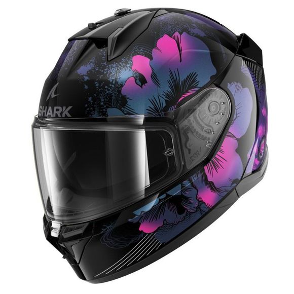 Shark D-SKWAL 3 MAYFER Full-Face Helmet - Black / PurpleRef: SH1716