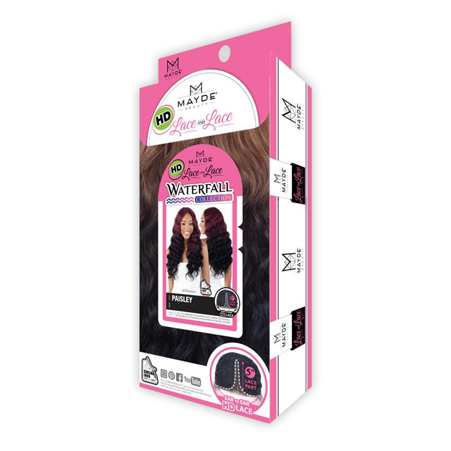 Mayde Beauty HD Lace Front Wig Waterfall Collection 5
