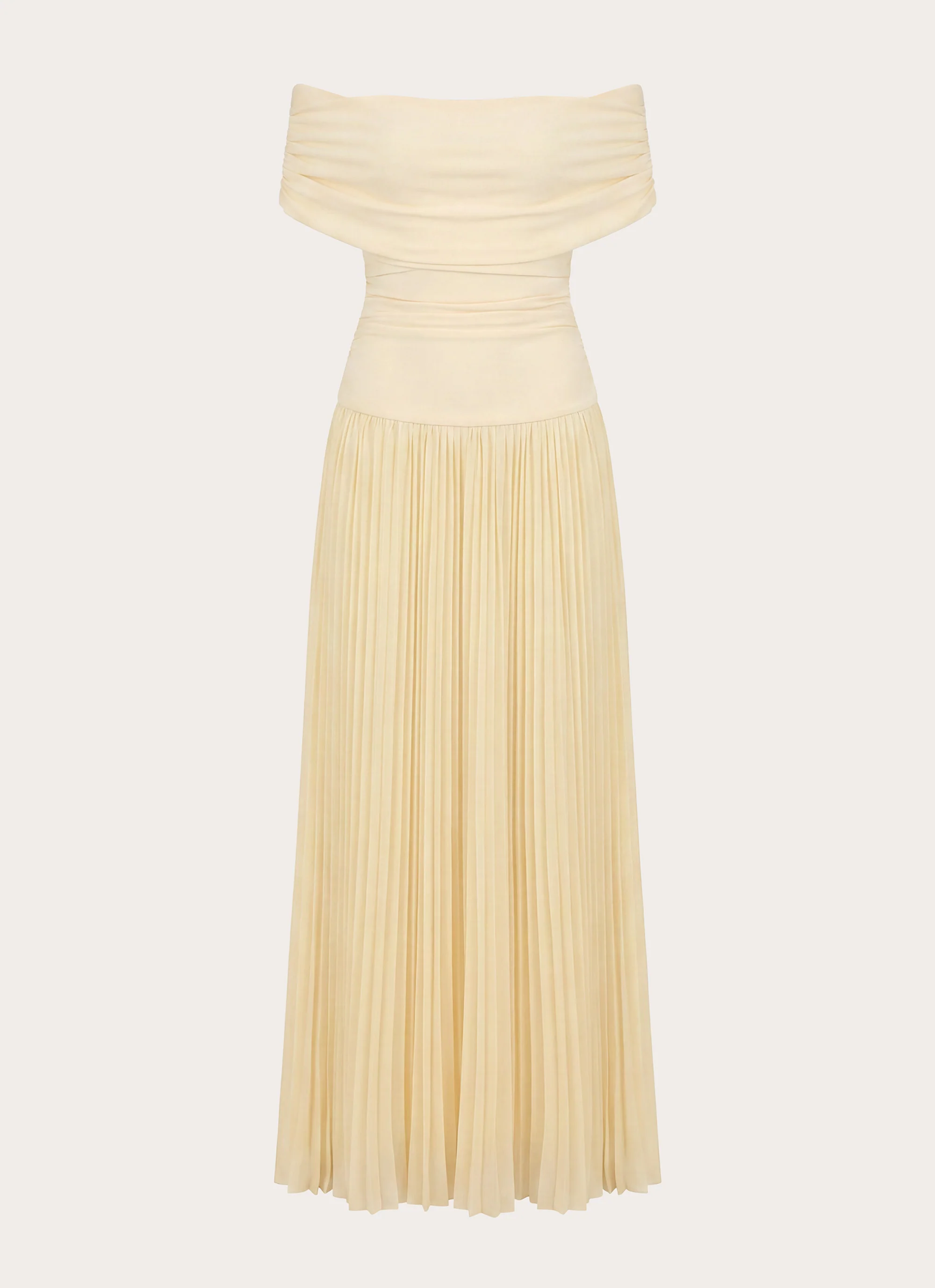 Harvest Sky Maxi Dress - Baby Yellow