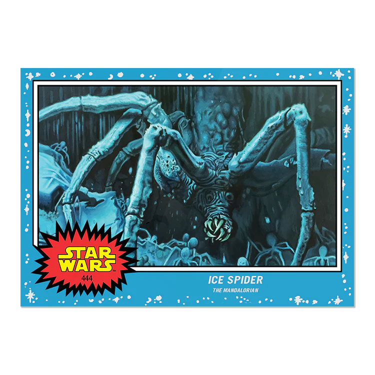 Topps UK - SW Living Set Card #444 - Ice Spider
