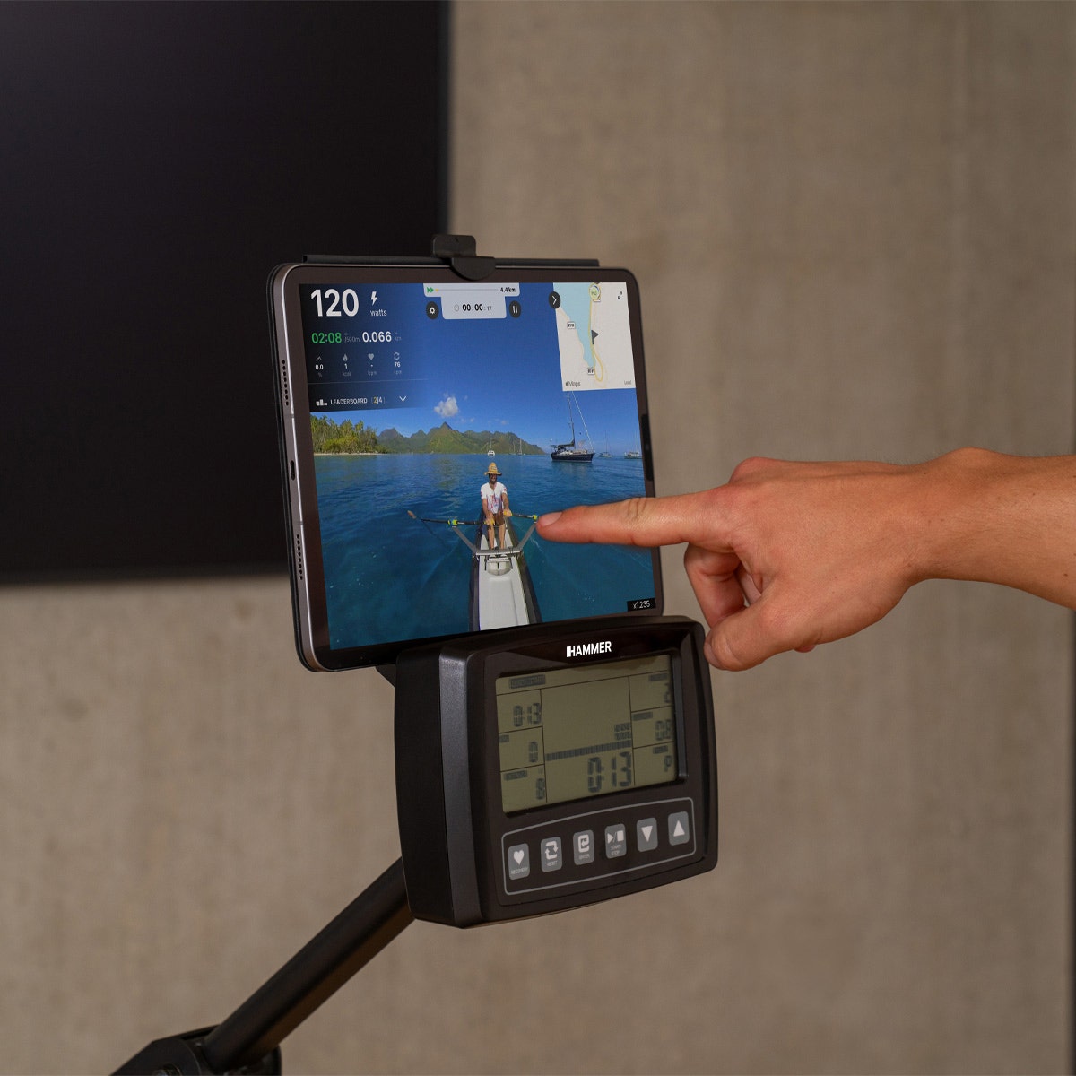 Water Rowing Machine RowFlow 5.0 NorsK