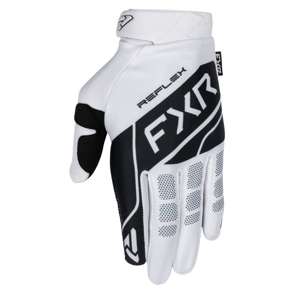 FXR Reflex Dual 2026 cross gloves - White / BlackRef : FXR1597