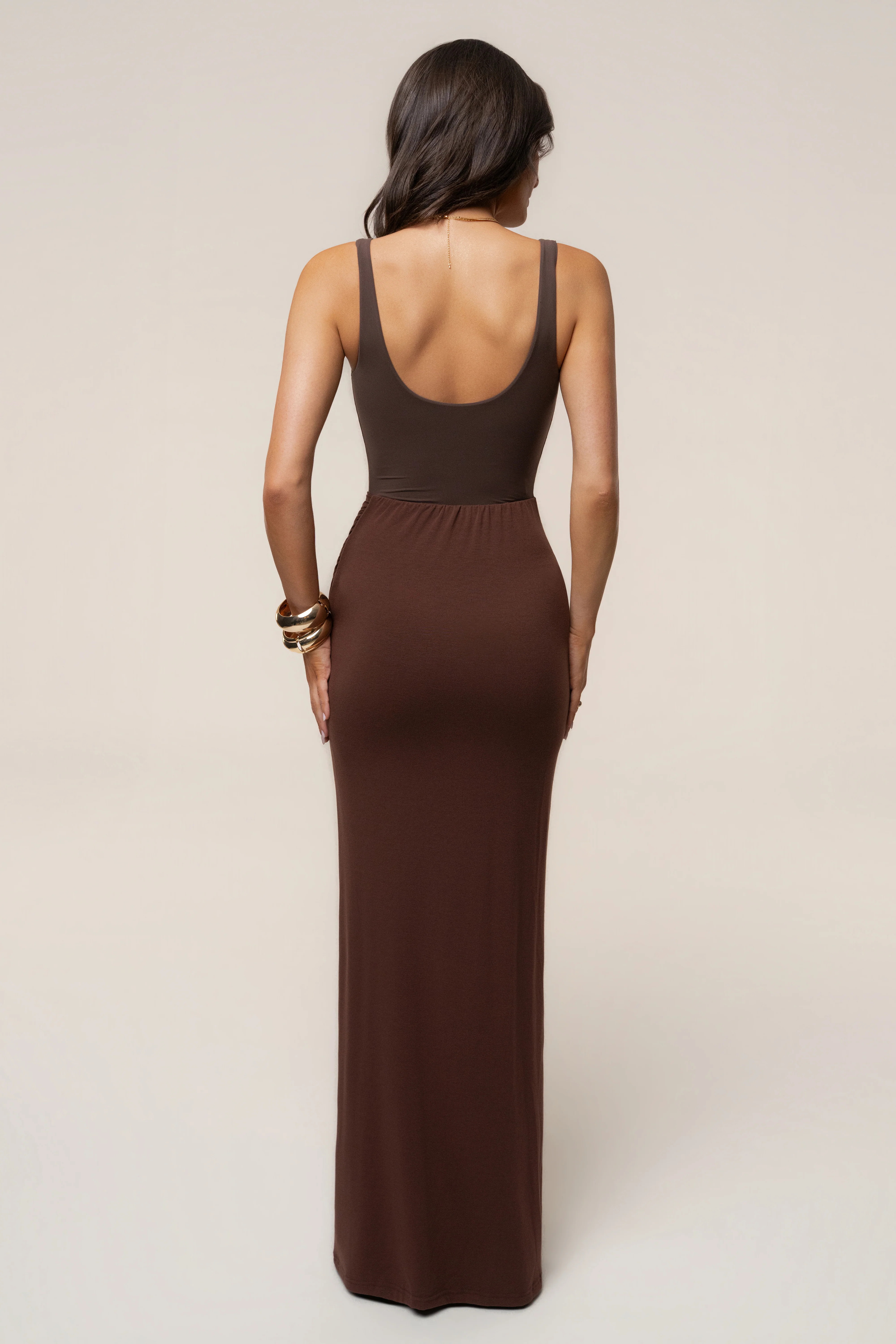 Chocolate Passion Maxi Skirt