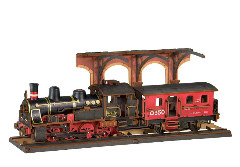 Steam Journey - Classic 3D Wood Puzzles Robotime TGS01