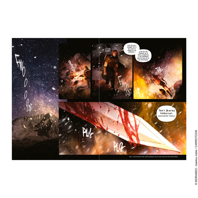 K-DREAM Livre Barbarian Quest Tome 1