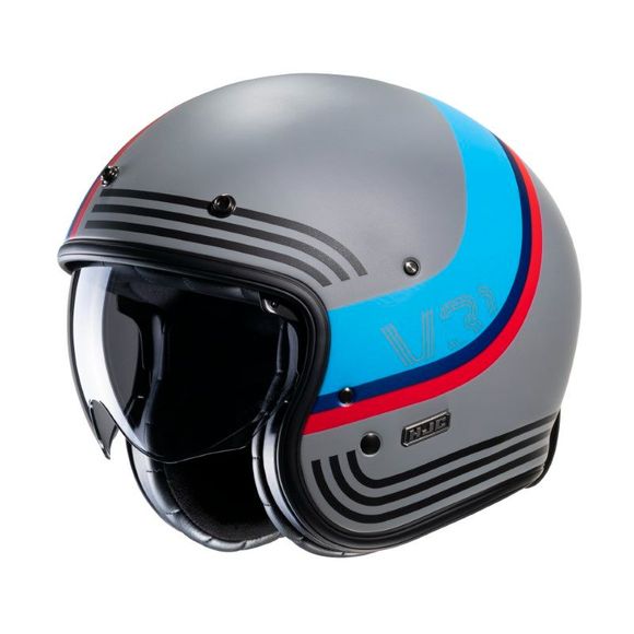 Casque jet HJC V31 - BYRON - Bleu / RougeRef : HJ1049-C53794