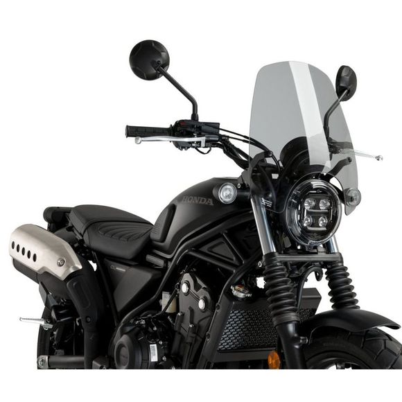 Puig TOURING windshield (+ 20.5 cm) - GrayHONDA 500 CL 500 - 2023 - 2025Ref: PUI0642