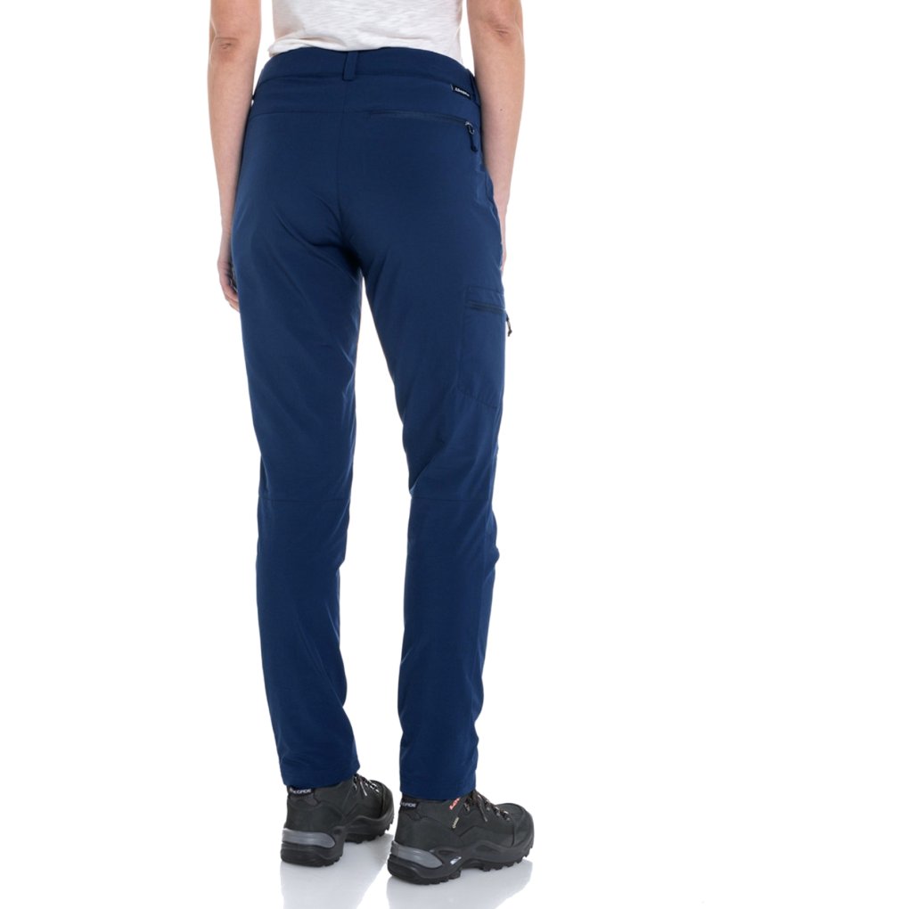 Schöffel Ascona Pants Women - Regular - dress blues 8180