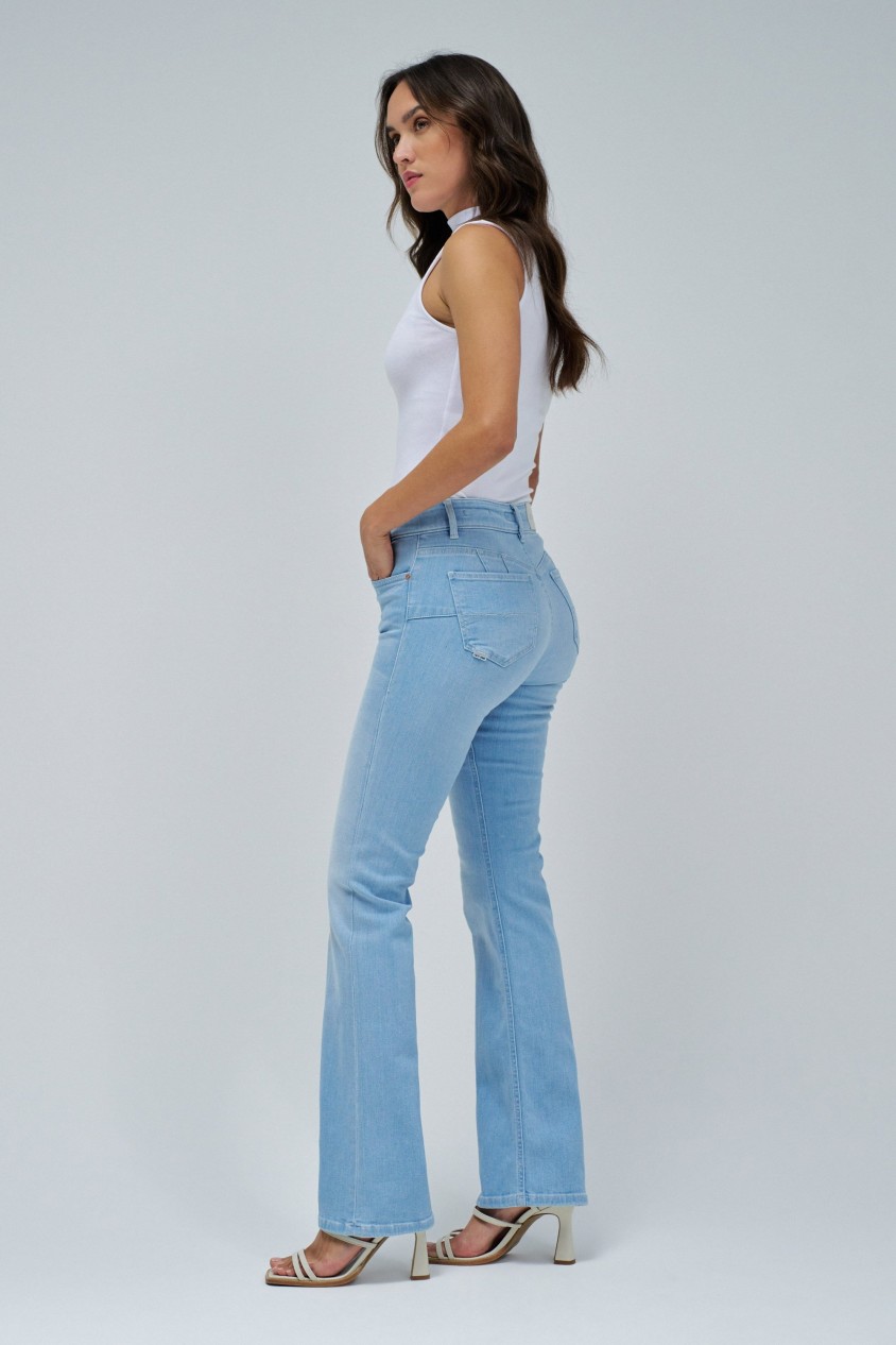DESTINY PUSH UP BOOTCUT JEANS