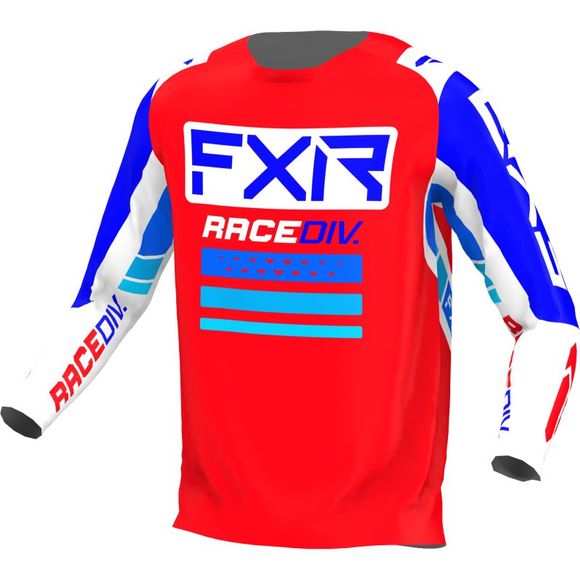 Cross jersey FXR Clutch Pro Red/Royal Blue/White 2022 - Black/RedRef: FXR0161
