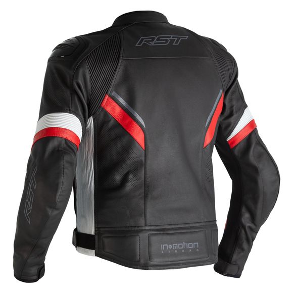 RST saber leather AIRBAG Airbag jacket - black / redRef: Rst0004-C41790