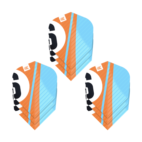 Target Pro Ultra Chicane Orange No6 Flights - 3 Sets
