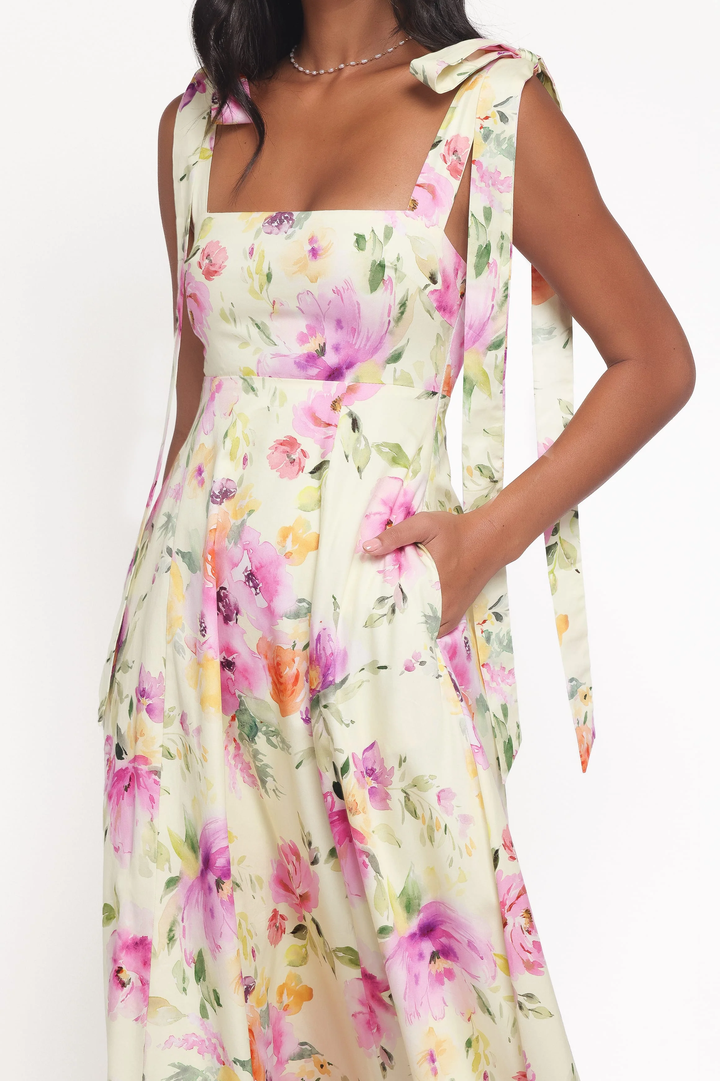 Ellody Maxi Dress - Yellow Petunia