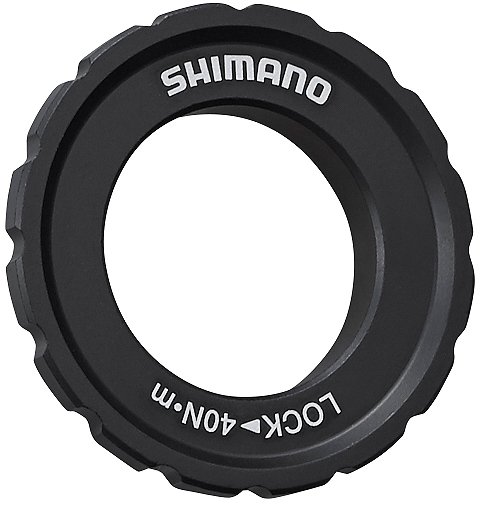 Shimano Lock Ring for Brake Disc / Front Hub - Centerlock | external serrated - Y26L98030