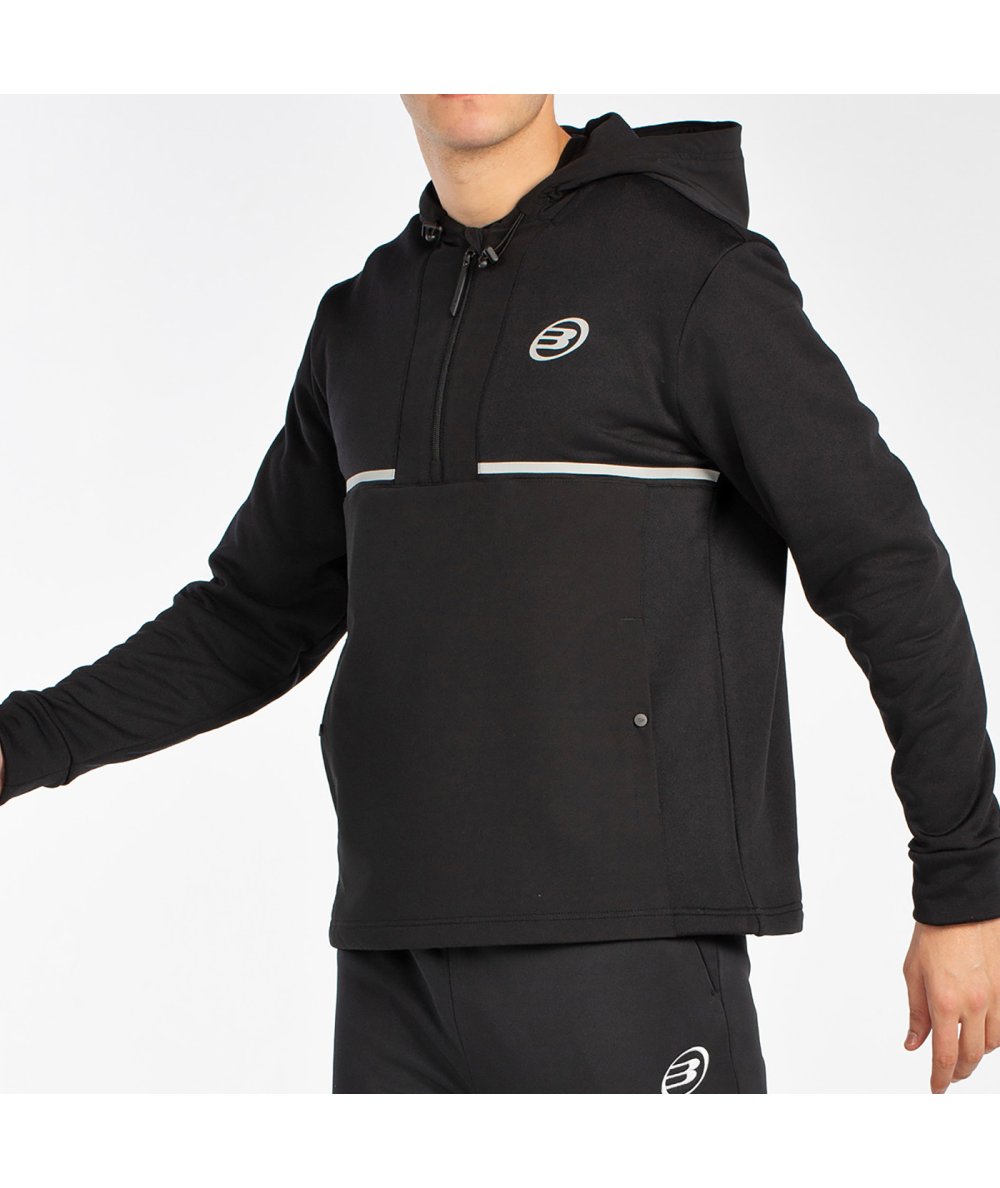 BULLPADEL BUZAS BLACK SWEATSHIRT