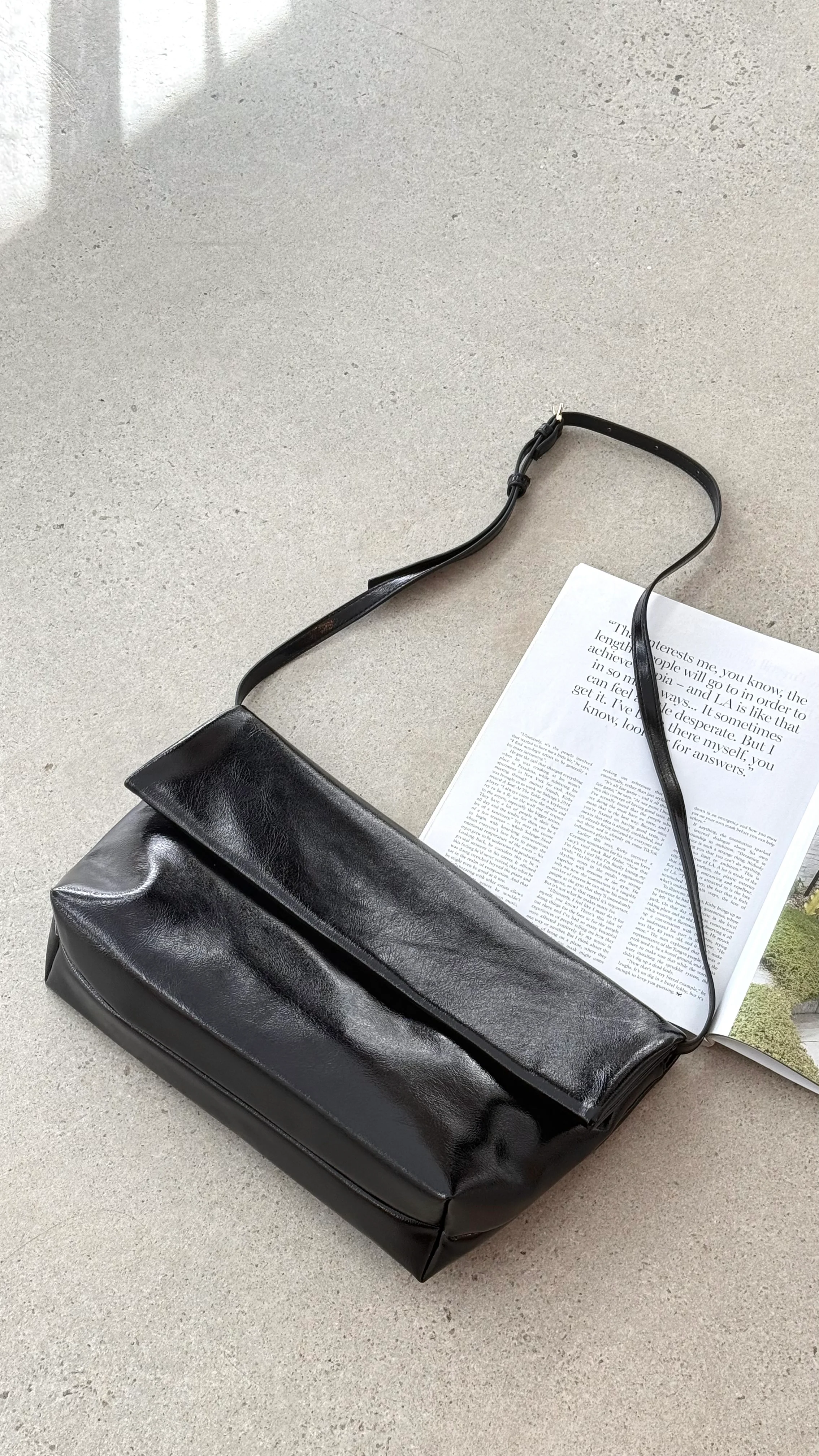 Rylee Clutch Bag - Black