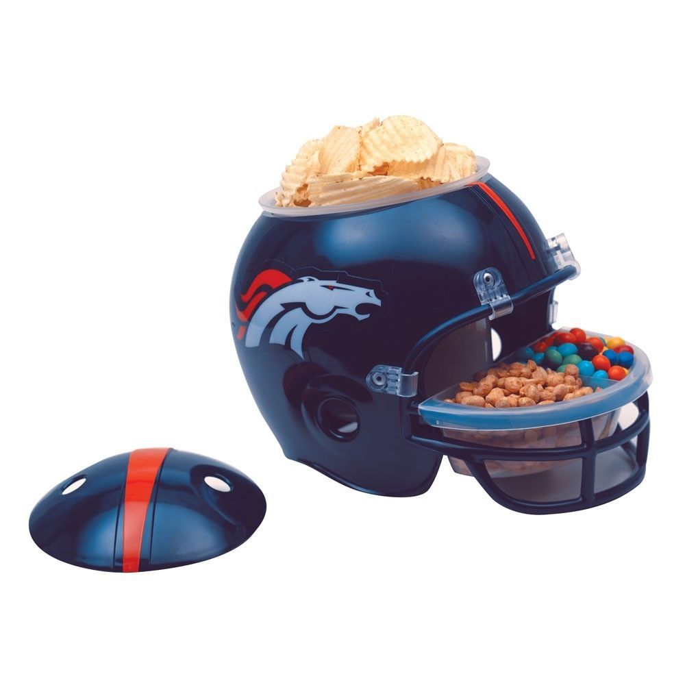 Denver Broncos Football NFL Snack Helmet
