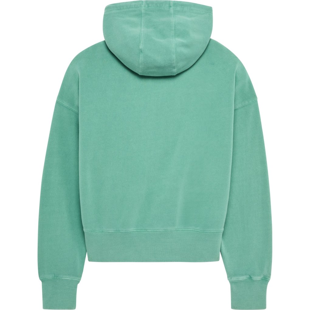 FOX Wordmark Oversized Fleece Hoodie Women - spearmint