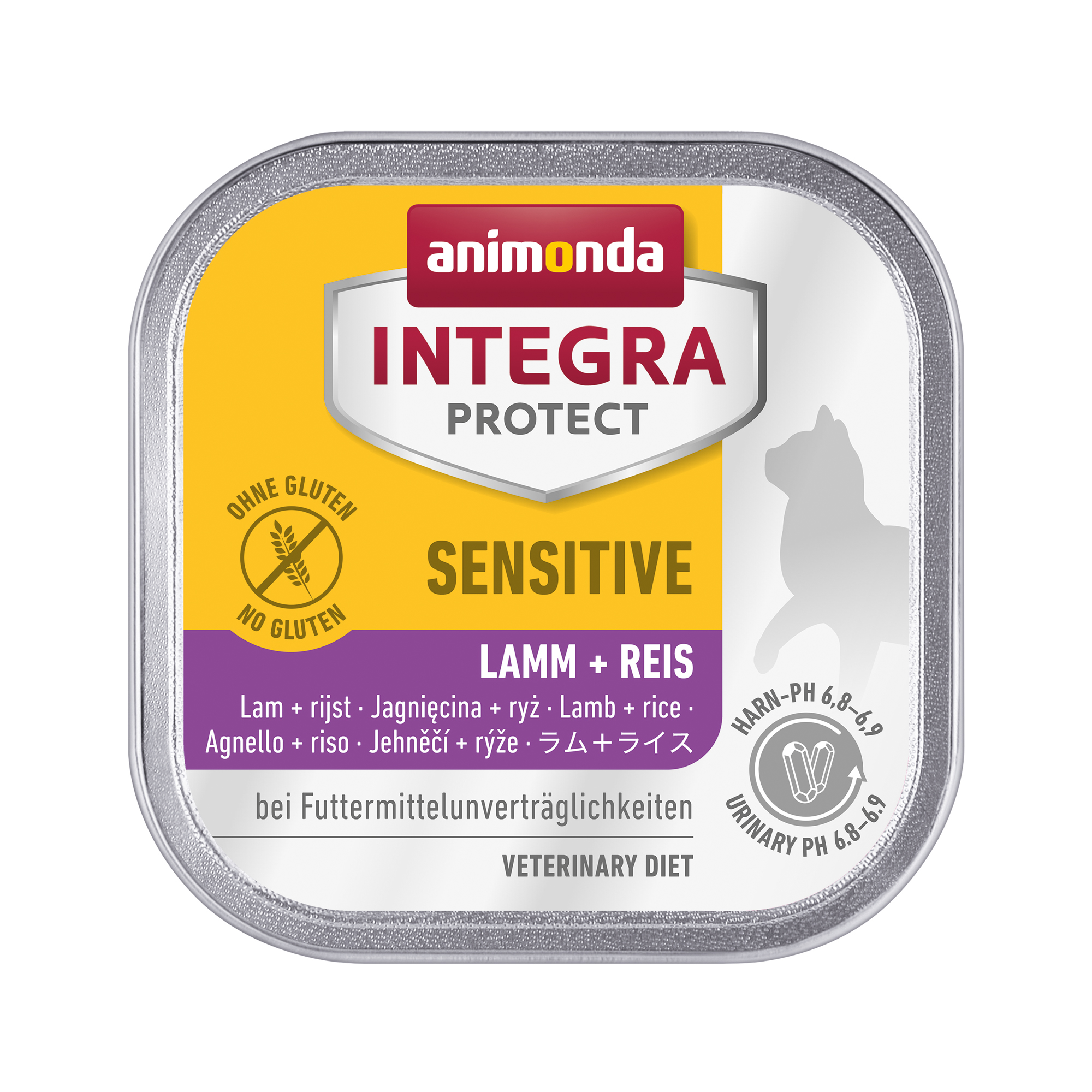 Animonda Integra Protect Cat Sensitive Lamb & Rice - 16 x 100g