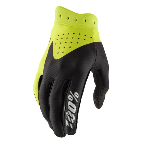 100% ITRACK 2026 cross gloves - Black / YellowRef: CE1579