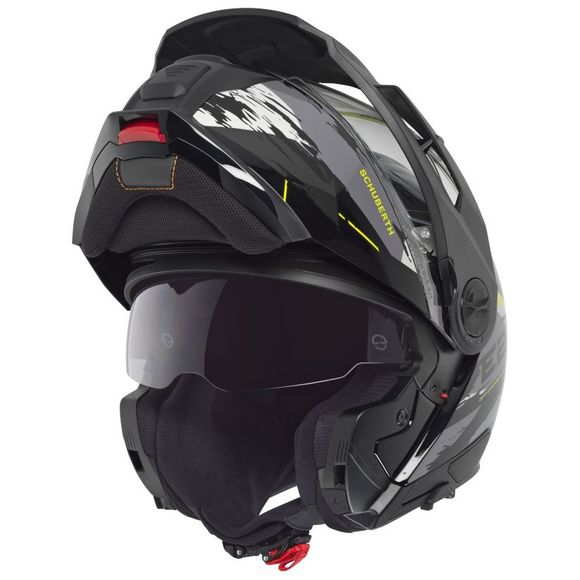 Modular headphones Schuberth E2 Trail - YellowRef: SE0313