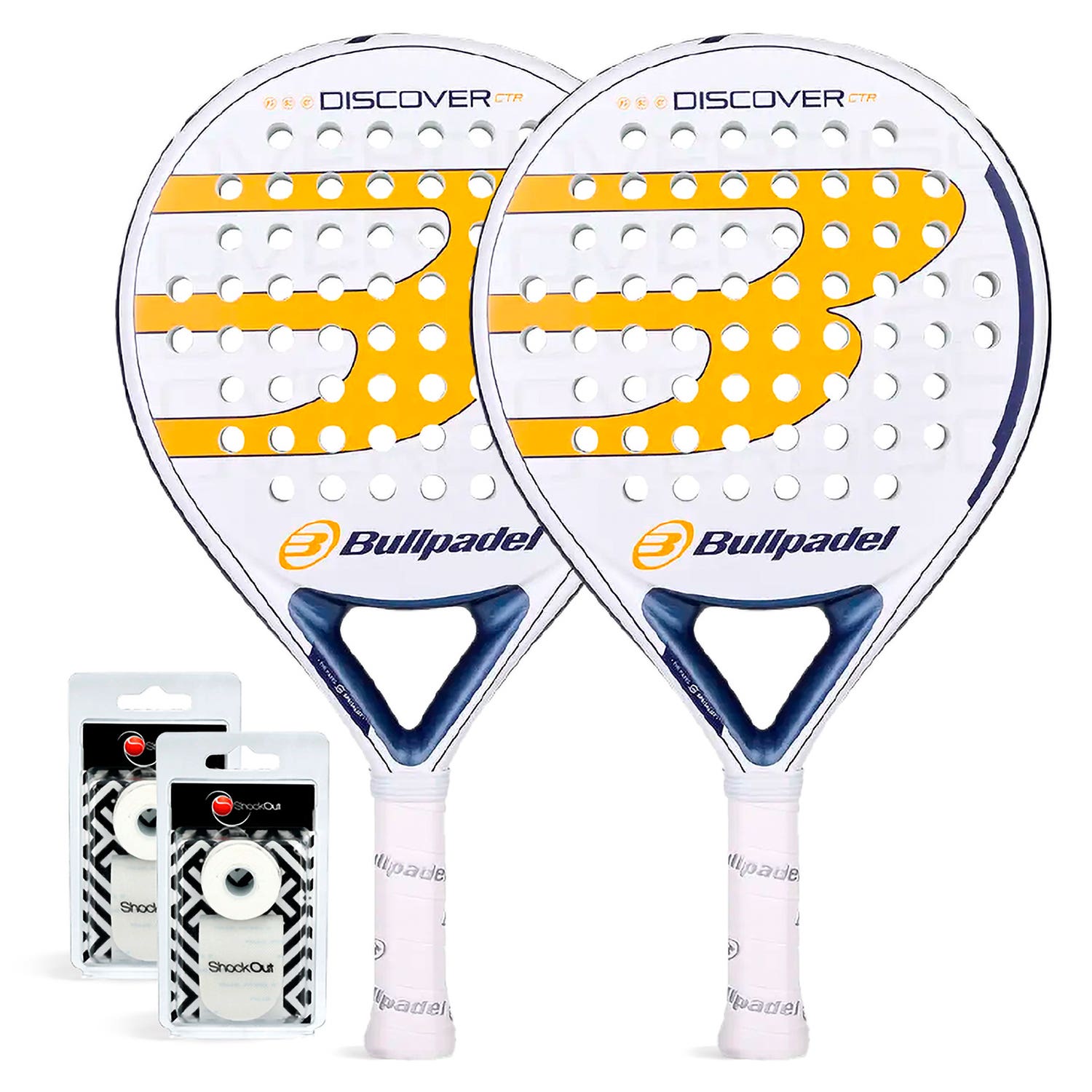 DUO PACK Bullpadel DISCOVER CTR