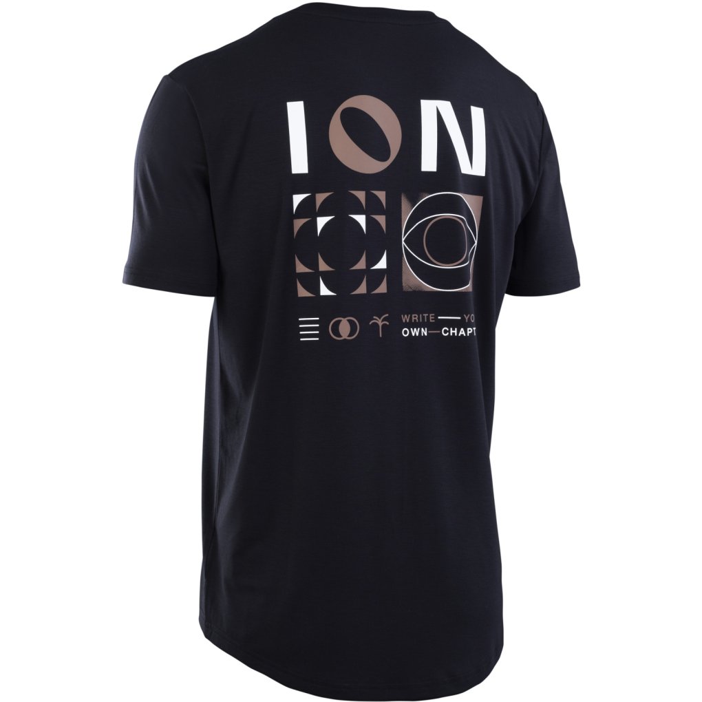 ION Bike Seek Graphic Short Sleeve Jersey Men - Black