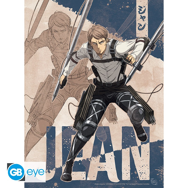 ATTACK ON TITAN Portfolio 9 posters Characters S4 (21x29,7)
