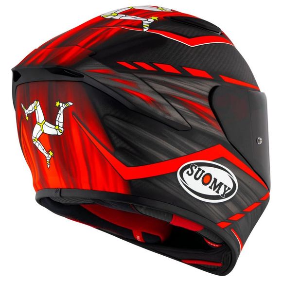 Suomy TX-PRO CARBON Full-Face Helmet - JOHNSON REPLICA - Red / BlackRef: SU0423