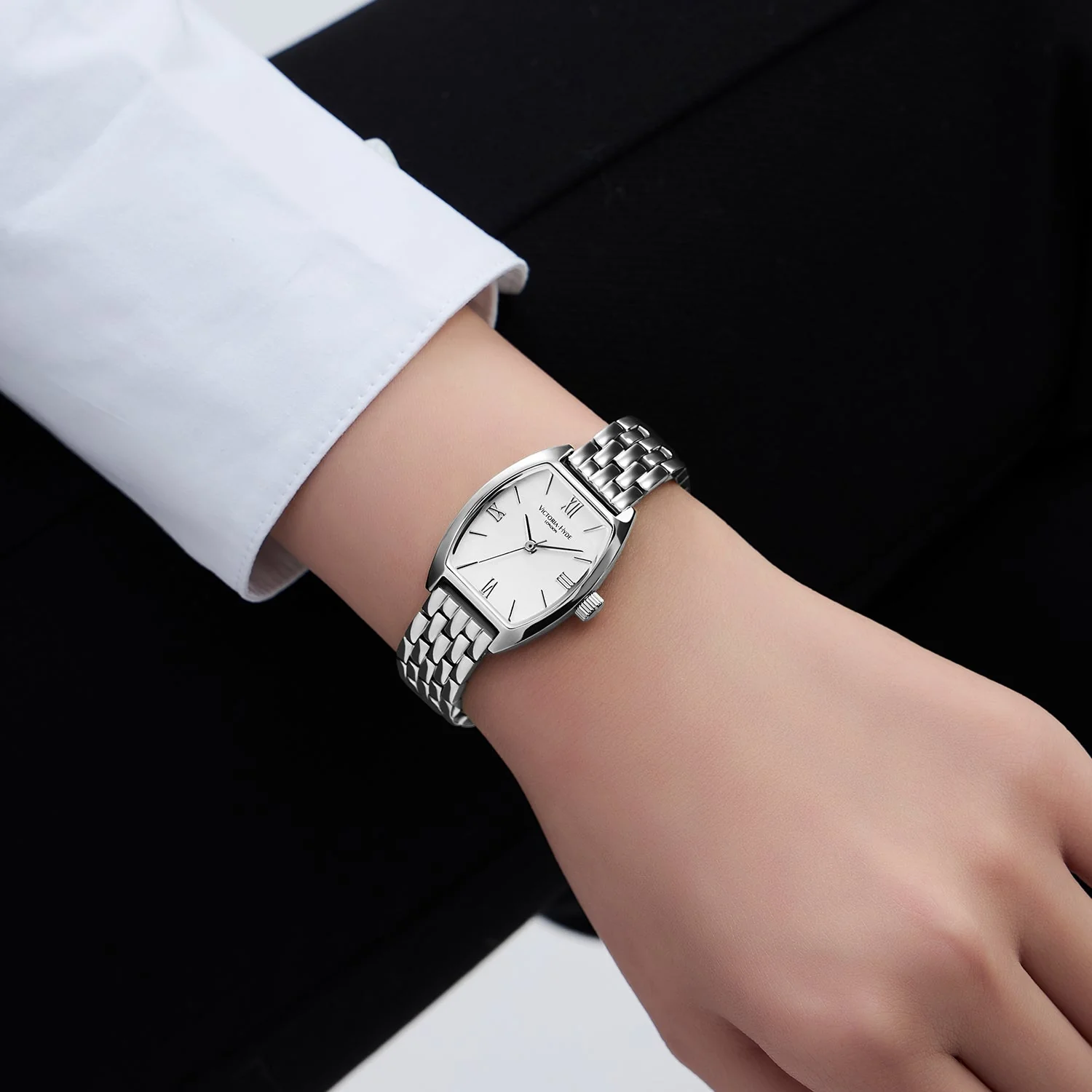 BARREL Series Women's Watch - Silver