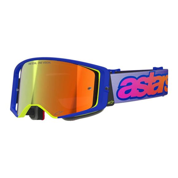 Alpinestars SUPERTECH VISION VISTA 2026 cross goggles - Blue / YellowRef: Ap4317 / 5100226-7285-Os
