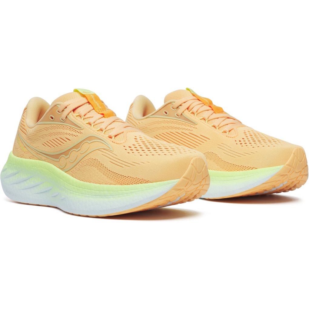 Saucony Ride 18 Running Shoes Women - peach/sunny