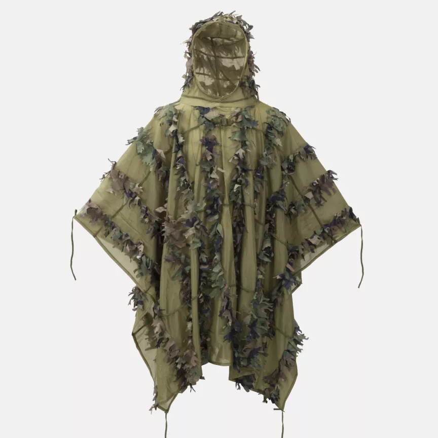 Leaf Ghillie Poncho