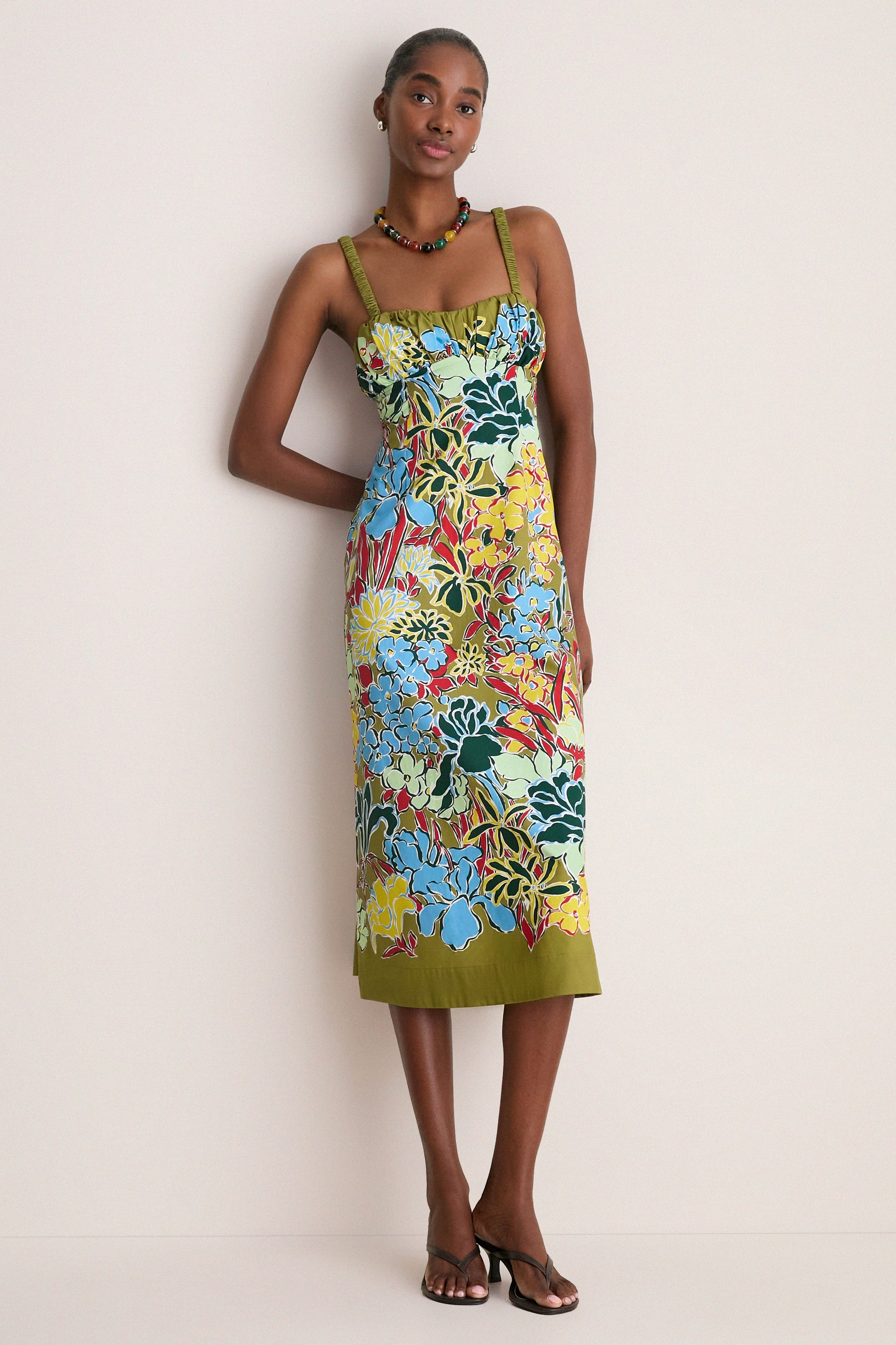 Multi Solstice Midi Dress