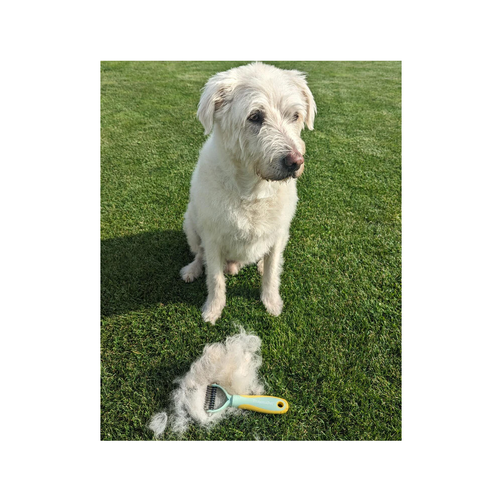 TraumaPet Double-Sided Undercoat Comb