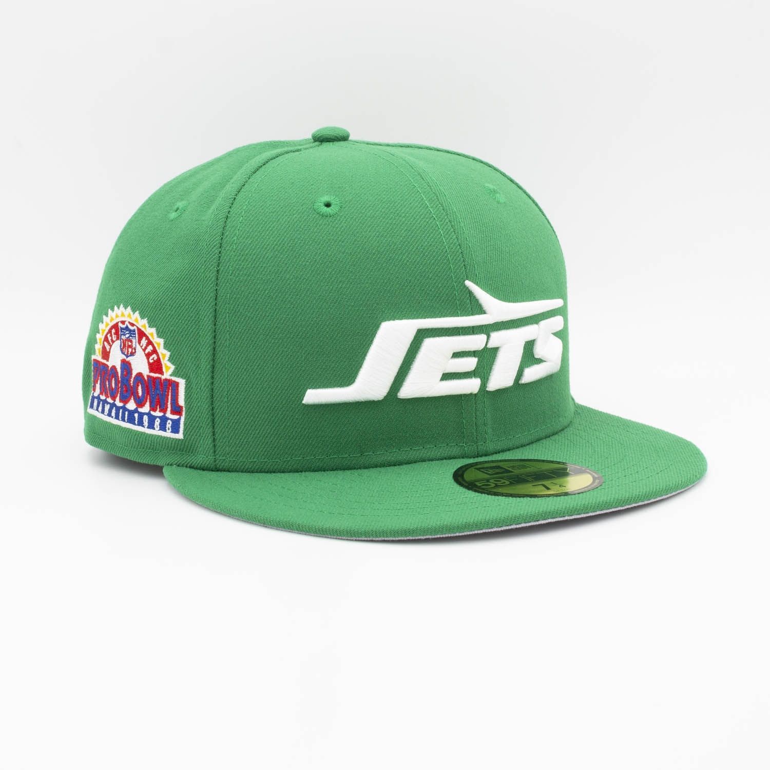 New York Jets 1988 Pro Bowl New Era 59FIFTY Fitted NFL Cap Green
