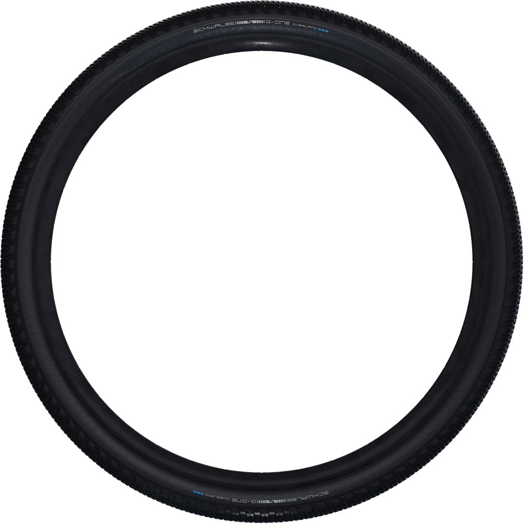 Schwalbe G-One Overland 365 Folding Tire - Performance | Addix 4-Season | Race Guard | TLEasy - ECE-R75 - 40-622 | Black+BlackReflex