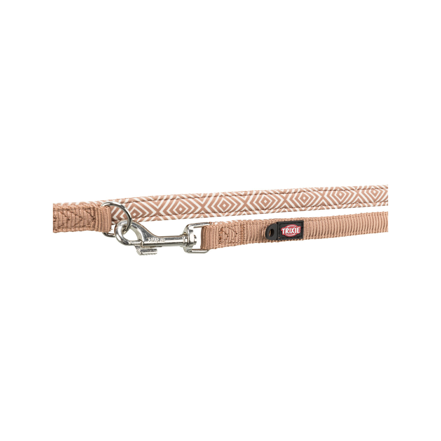 Trixie Premium Adjustable Lead - XS: 2 m x 10 mm - Caramel