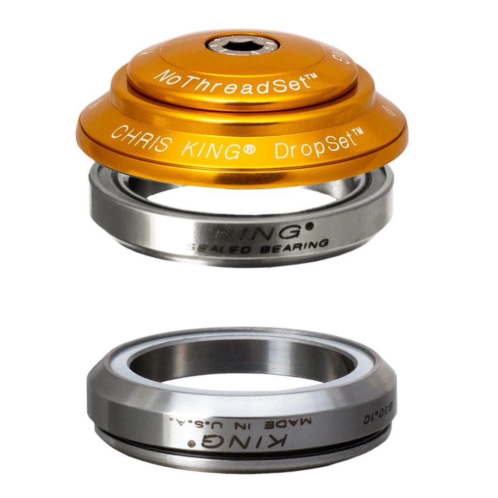 Chris King DropSet 4 Headset - 1 1/8 Inch - IS42/28.6 | IS42/30 - different colors