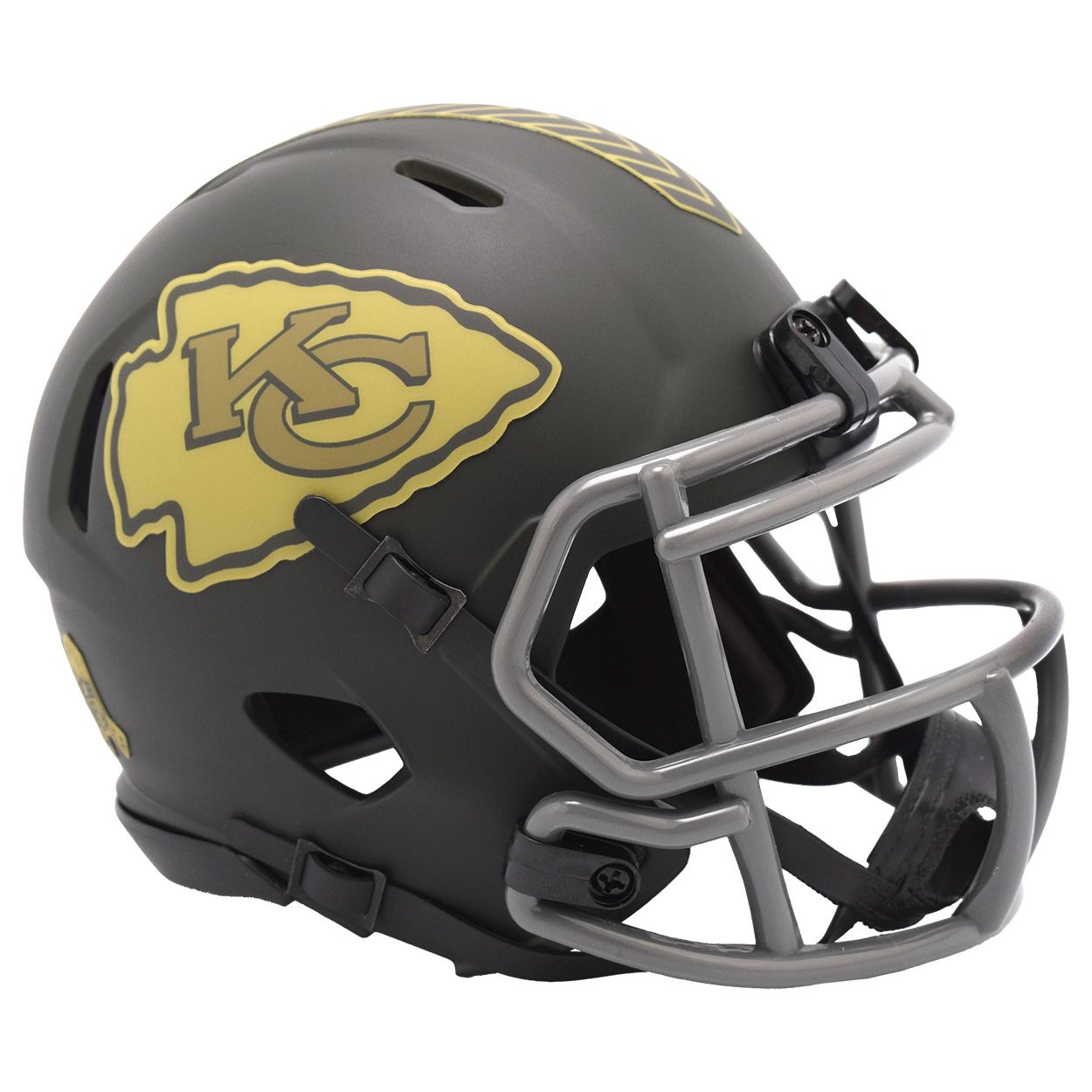Kansas City Chiefs 2025 Salute to Service NFL Speed Mini Helmet