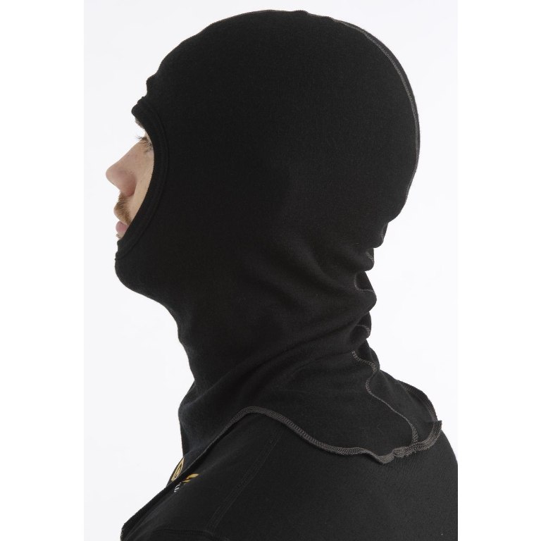 Aclima Warmwool Balaclava - jet black