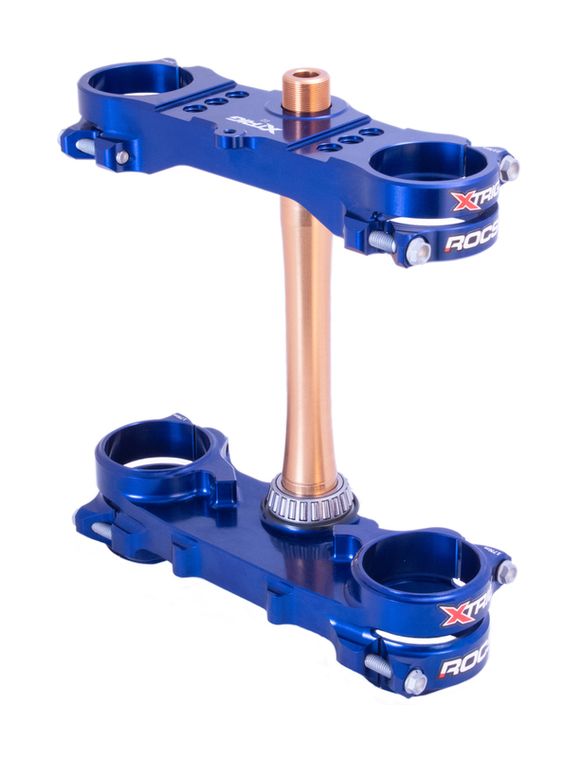 Xtrig ROCS Tech triple clamps - blueRef: Xt00030A / 1126660
